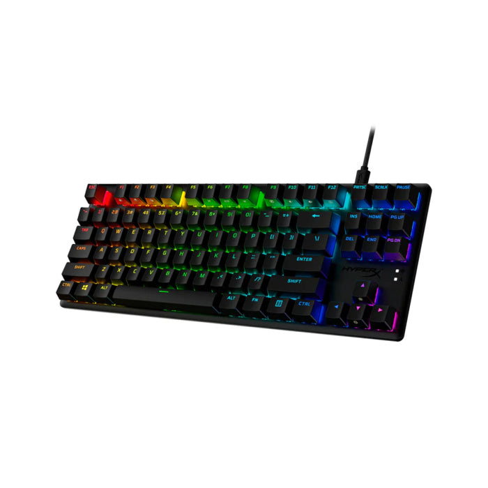 HyperX Alloy Origins Core Tenkeyless PBT RGB Wired Mechanical Gaming Keyboard Linear HX Red Switch Eng/Arb For PC,PS5,PS4,Xbox Series X|S & Xbox One