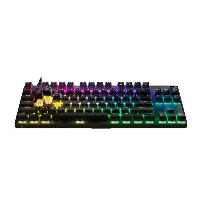 SteelSeries Apex 9 TKL Mechanical Wired Gaming Keyboard, Linear OptiPoint Optical Switches