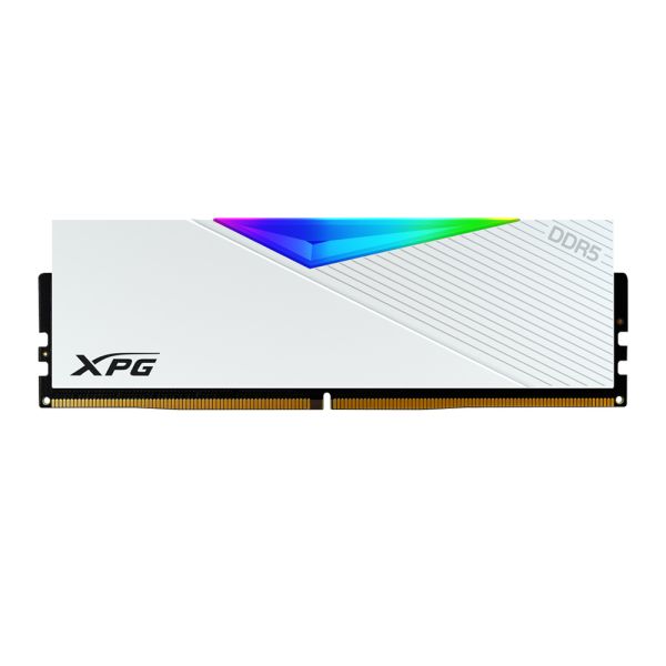 XPG Lancer - 32GB (2x16GB) - 6400MHz RGB DDR5 Memory RAM - White
