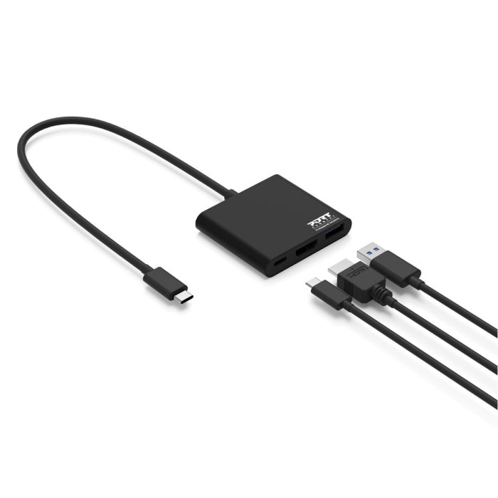 Port Designs USB-C Mini Docking Station With HDMI For USB-C 3.1 Gen2