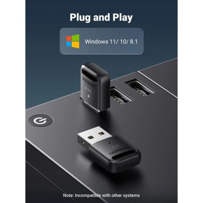 UGreen V5.3 Bluetooth 5.3 USB Adapter