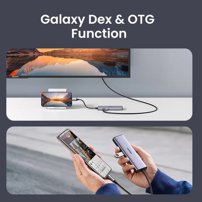 UGreen USB-C 7-in-1 Multifunction Adapter 4K@30Hz