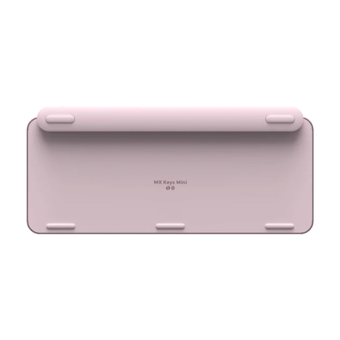 Logitech MX Keys Mini Minimalist Wireless Illuminated Keyboard - Rose Pink