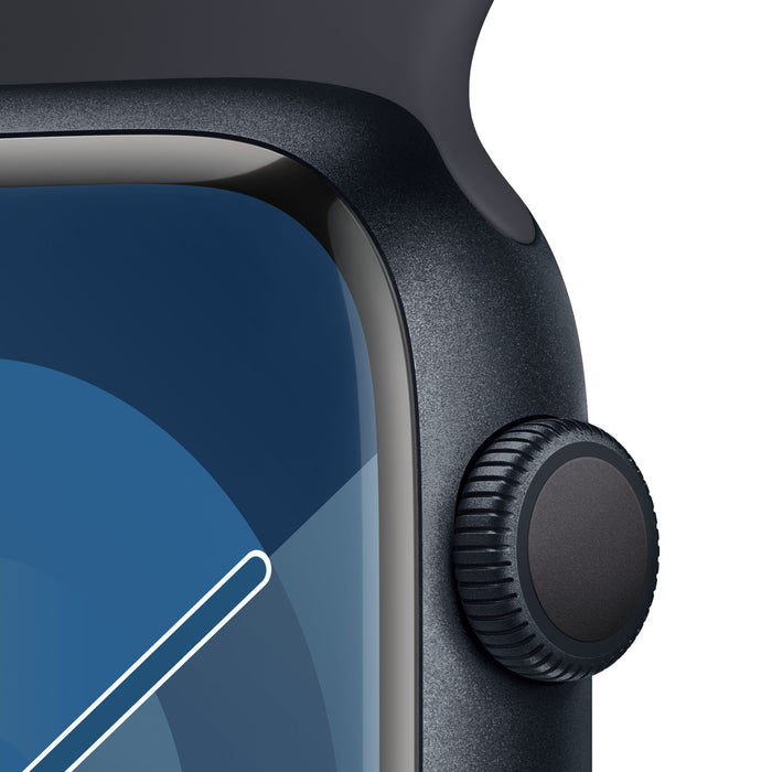 Watch Series 9 GPS 41mm Midnight Aluminium Case with Midnight Sport Band M/L