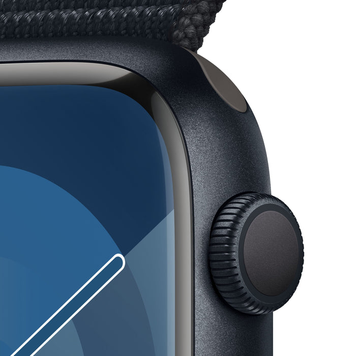 Watch Series 9 GPS 41mm Midnight Aluminium Case with Midnight Sport Loop