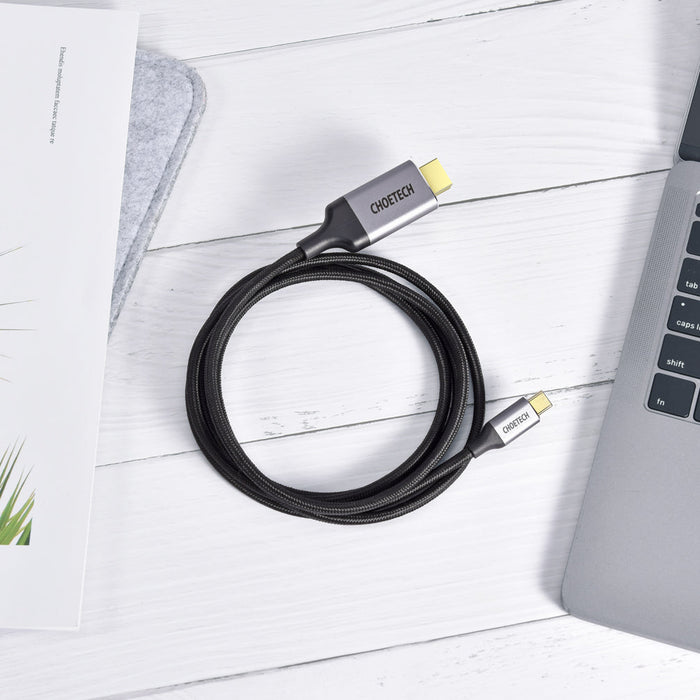 Choetech Type to HDMI Cable  1.8M , Black