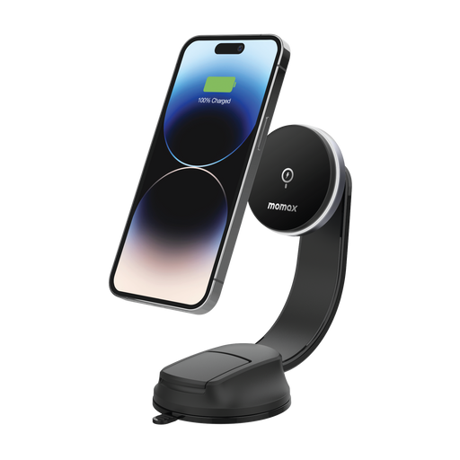 Q.Mag Mount 5 15W magnetic wireless charging car mount (Suction cup mount) CM25B
