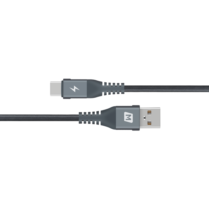 Elite Link USB A to USB-C 5A Triple Braided Cable Supports Fast Charge (1.2M) DTA10