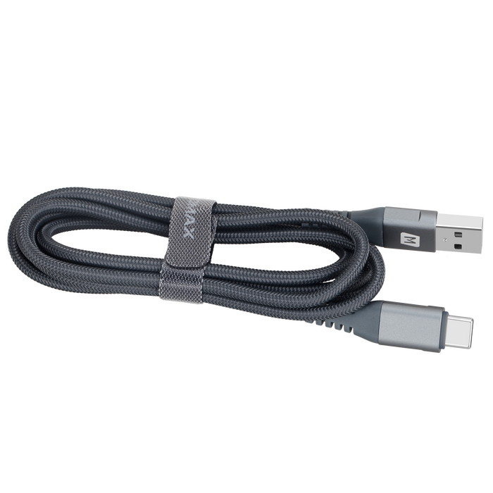 Elite Link USB A to USB-C 5A Triple Braided Cable Supports Fast Charge (1.2M) DTA10