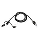 One link 3 in 1 Fast charge/Sync USB Cable-1m DX1KUD