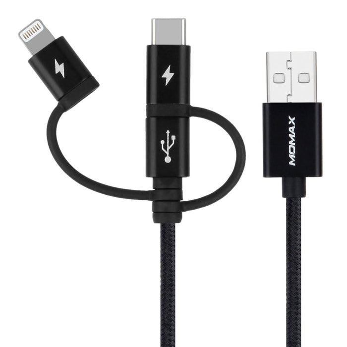 One link 3 in 1 Fast charge/Sync USB Cable-1m DX1KUD