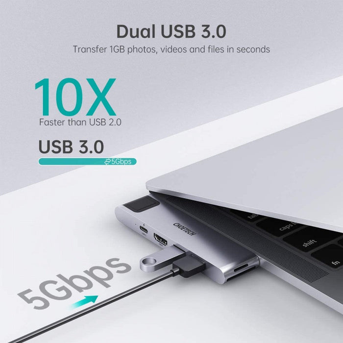 Chetech 7-in-1 USB-C Multiport Adapter