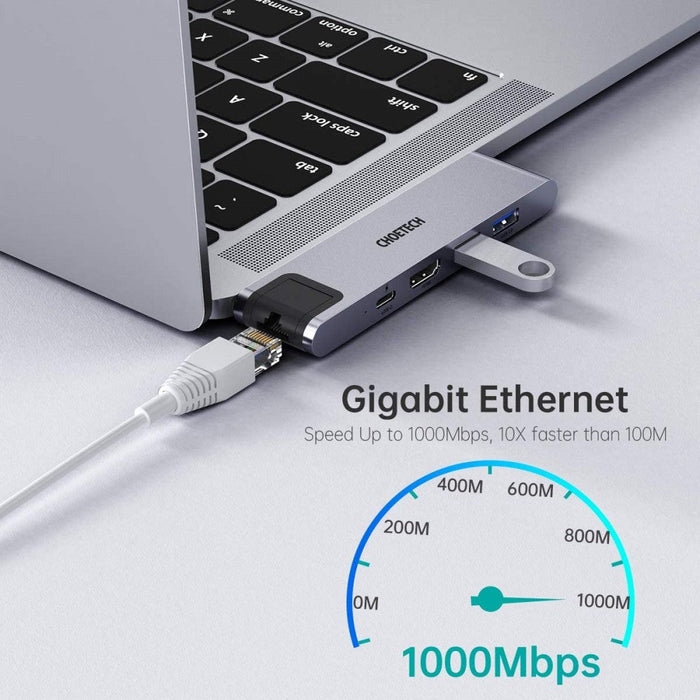 Chetech 7-in-1 USB-C Multiport Adapter