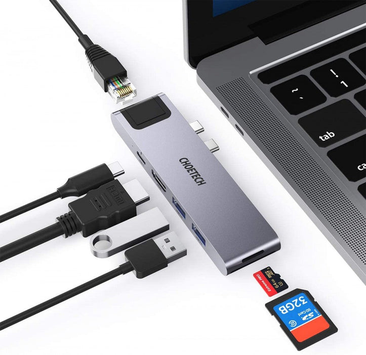 Chetech 7-in-1 USB-C Multiport Adapter