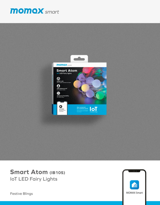 Smart Atom IoT LED Fairy Lights (IB10S) 