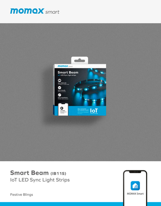 Smart Beam IoT LED Sync light strips (IB11S)