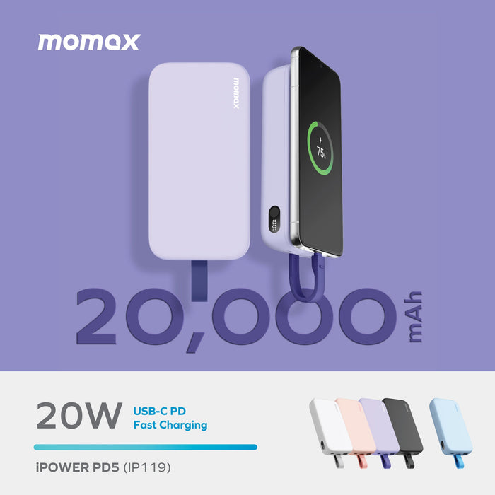 iPower PD 5 20000mAh battery pack IP119