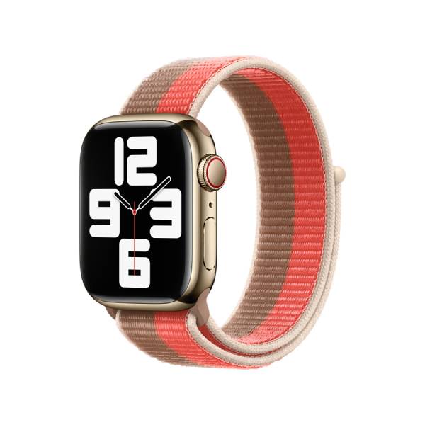 41mm Pink Pomelo/Tan Loop Regular