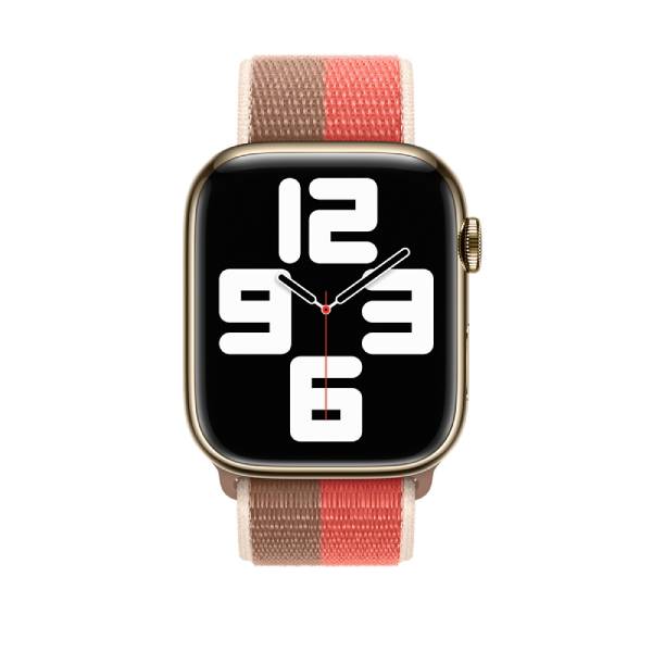 41mm Pink Pomelo/Tan Loop Regular