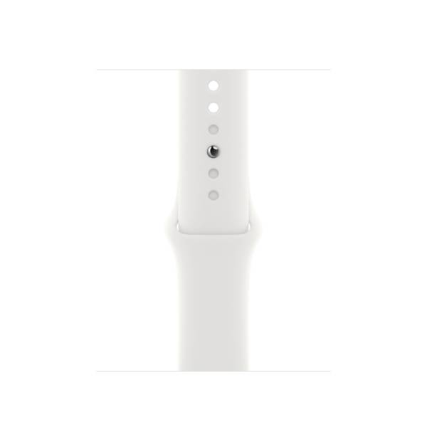 Watch SE GPS 44mm Silver Aluminium Case with White Sport Band
