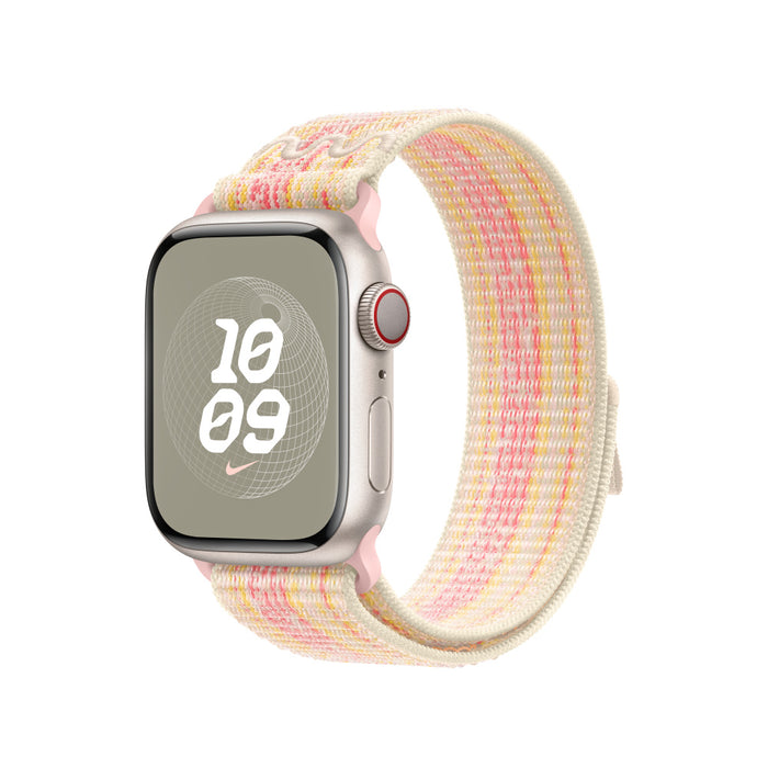 41mm Starlight/Pink Nike Sport Loop