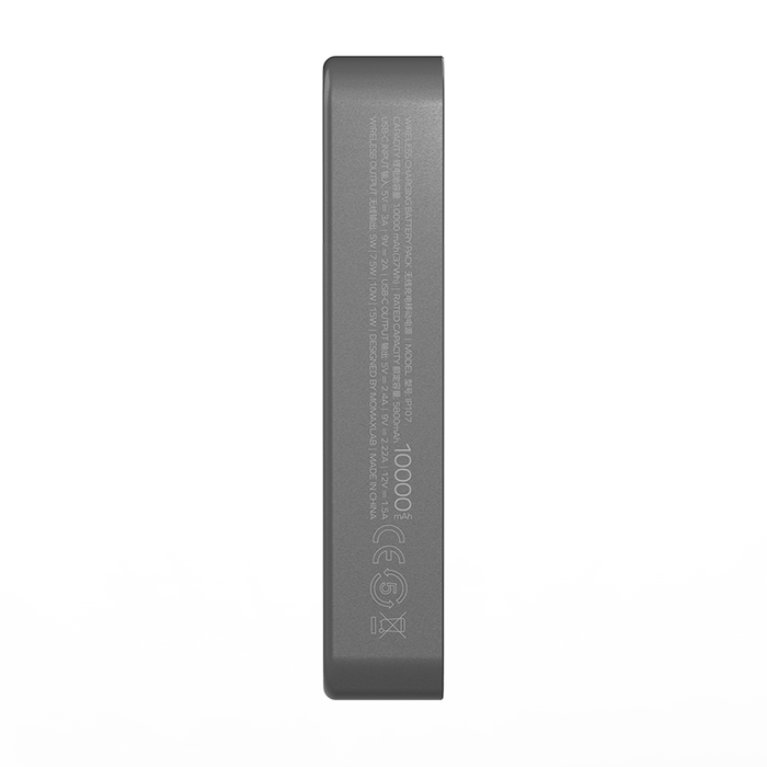 Momax Q.Mag Power7 Magnetic Wireless Battery Pack 10000mAh (Space Gray) IP107E