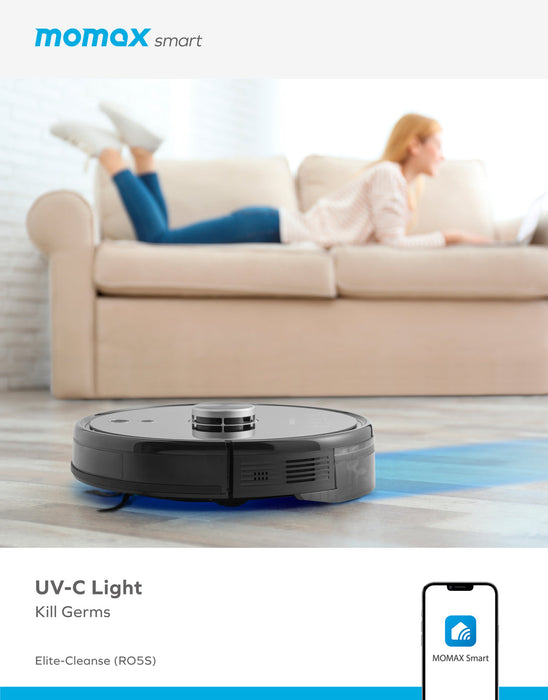 Elite Cleanse IoT UV-C Vacuum Robot (RO5S) RO5SUKD