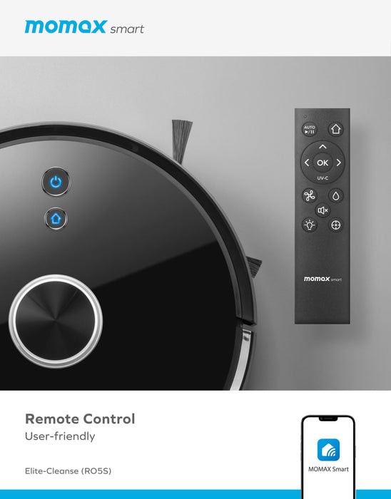 Elite Cleanse IoT UV-C Vacuum Robot (RO5S) RO5SUKD