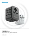 1-World PD35W 5 ports + AC Travel Adapter UA9