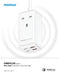 ONEPLUG 65W GaN Extension Cord with USB US15