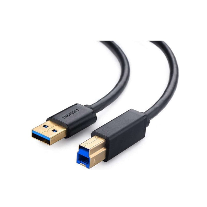 UGreen USB 3.0 A Male to B Male Cable 2M - Black