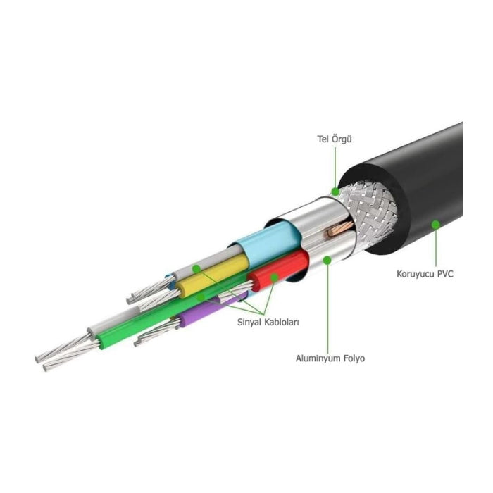UGreen USB 3.0 A Male to B Male Cable 2M - Black