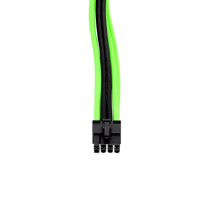 Thermaltake TtMod Sleeve Extension Power Supply Cable Kit - Green/Black