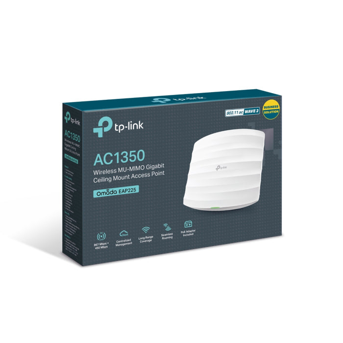 AC1350 Ceiling Mount POE Access Point