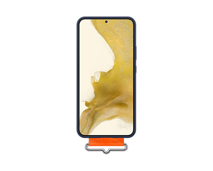 S22 + Silicone Cover with Strap
