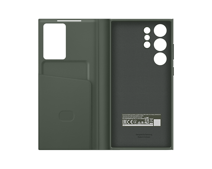 S23 ULTRA Smart View Wallet Case