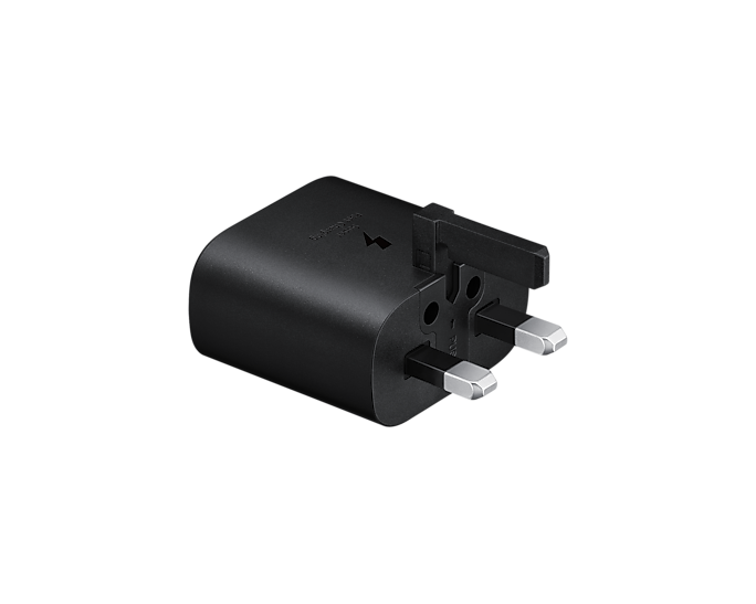 Super Fast Travel Adapter (25 W) without cable Black