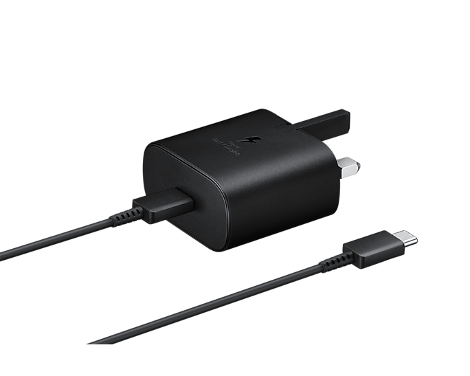 Super Fast Travel Adapter (25 W) without cable Black