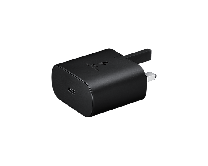 Super Fast Travel Adapter (25 W) without cable Black