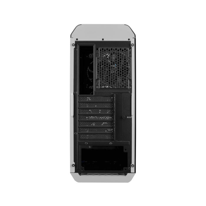 AeroCool Aero One Eclipse Mid-Tower Mesh Front Panel Side Tempered Glass Panel Case with 4 ARGB Fans - Black