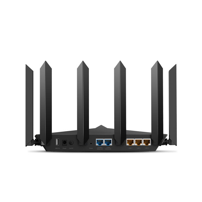 TP-Link Archer AX6600 MU-MIMO Tri-Band Wi-Fi Router - Black