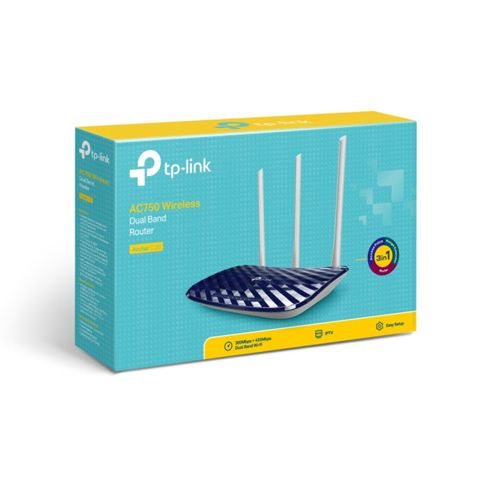 TP-Link Archer C20 AC750 Wireless Dual Band Router