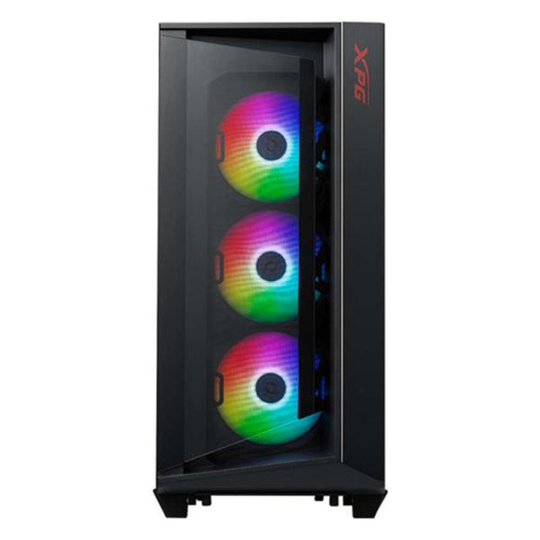 XPG Cruiser Super Mid-Tower Chassis (with 3 ARGB Fans) PC Case - Black