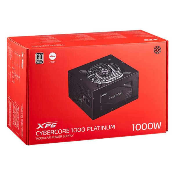 XPG CYBERCORE 1000W Platinum Power Supply - Black