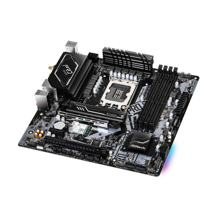 ASRock Intel B660M Pro RS/AX LGA1700 DDR4 Motherboard