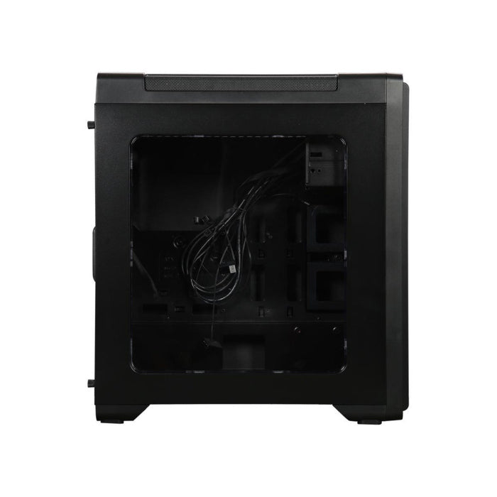 Thermaltake Versa C21 RGB Mid Tower Tempered Glass Side Panel Case - Black
