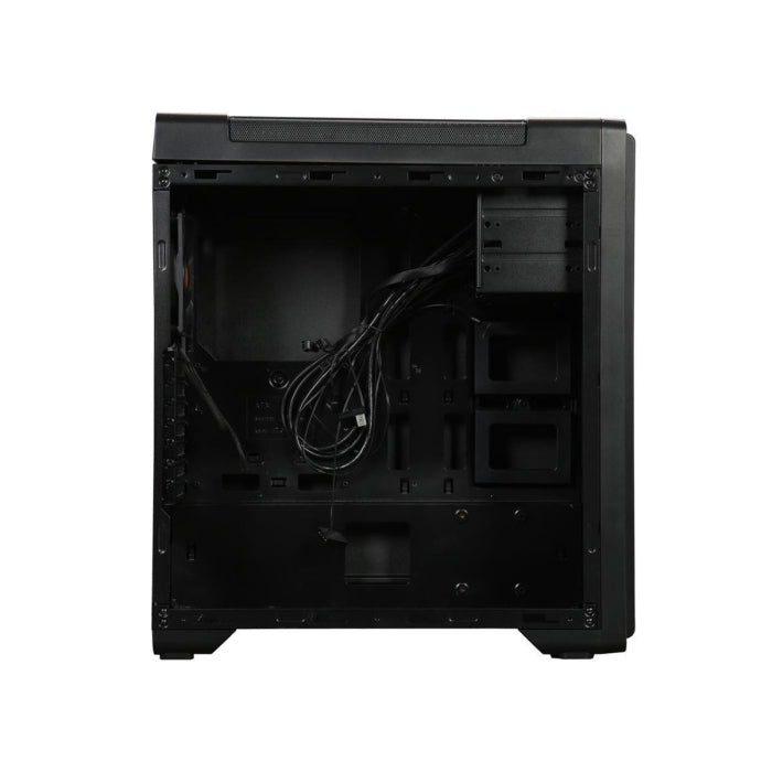 Thermaltake Versa C21 RGB Mid Tower Tempered Glass Side Panel Case - Black