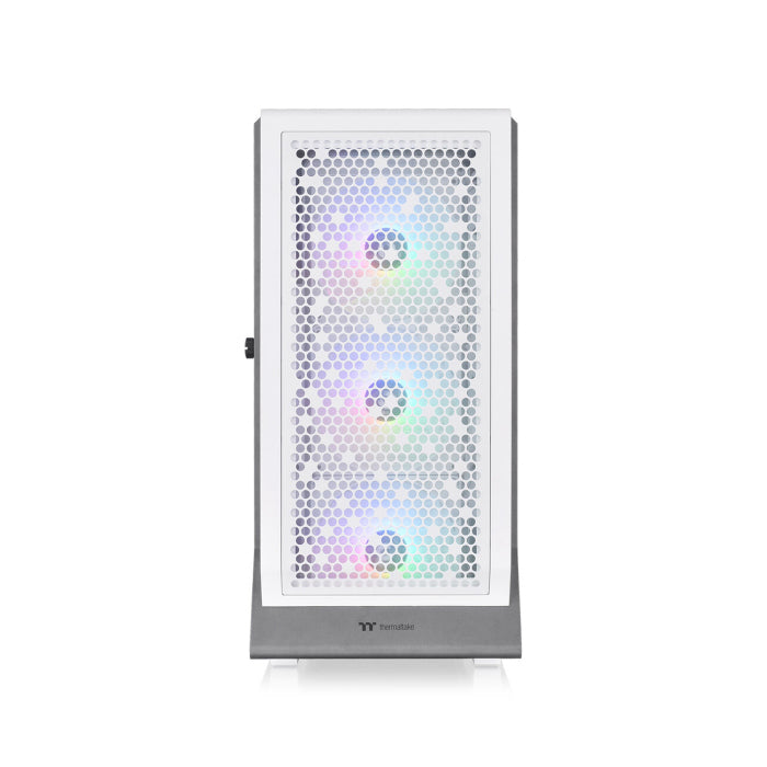 Thermaltake Ceres 500 TG ATX Mid Tower Tempered Glass Side Panel Case With 4 ARGB Fans - Snow White