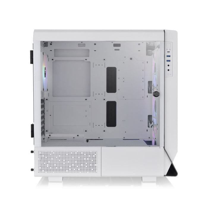 Thermaltake Ceres 500 TG ATX Mid Tower Tempered Glass Side Panel Case With 4 ARGB Fans - Snow White