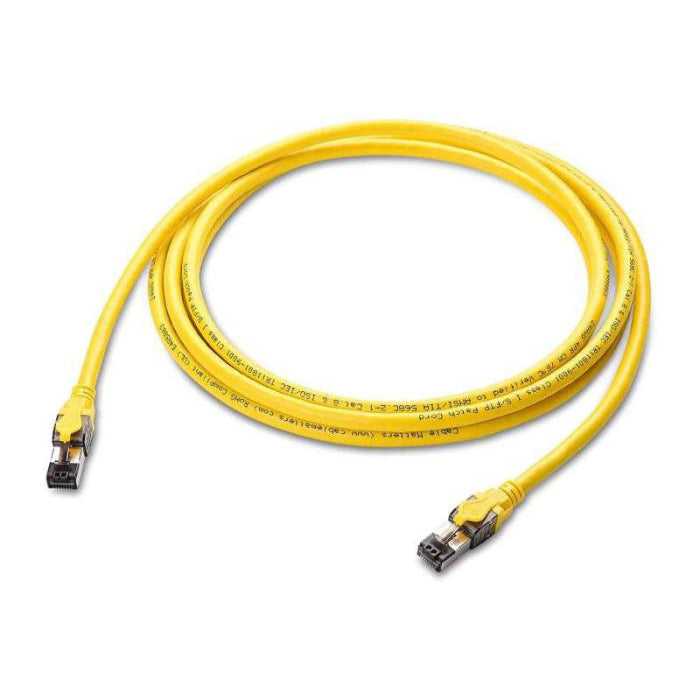 Kuwes Cat.8 High Speed Ethernet Cable Up To 40Gbps - 10m - Yellow